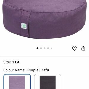 GAIAM Purple Zafu Meditation Cushion